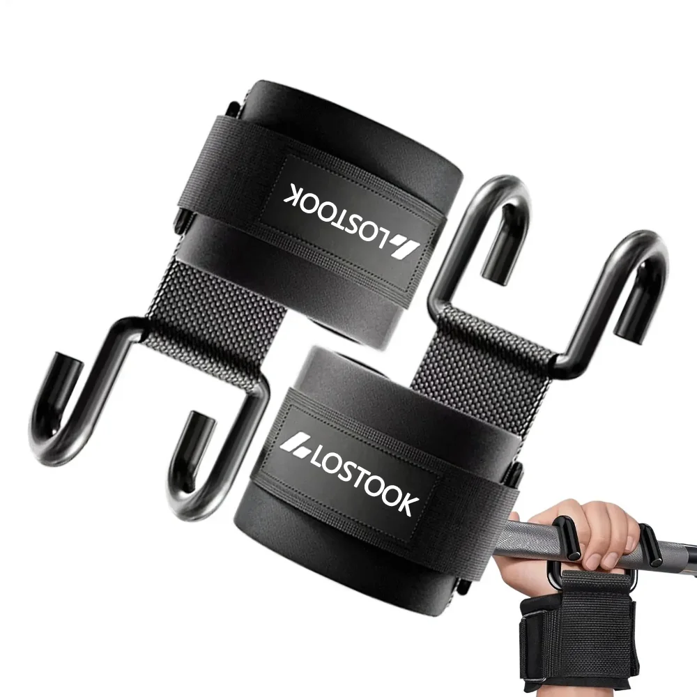 Sport Loop Strap - 1/2 Stück Klimmzug-Unterstützungshaken Fitness-Handgelenkband - Perfekt