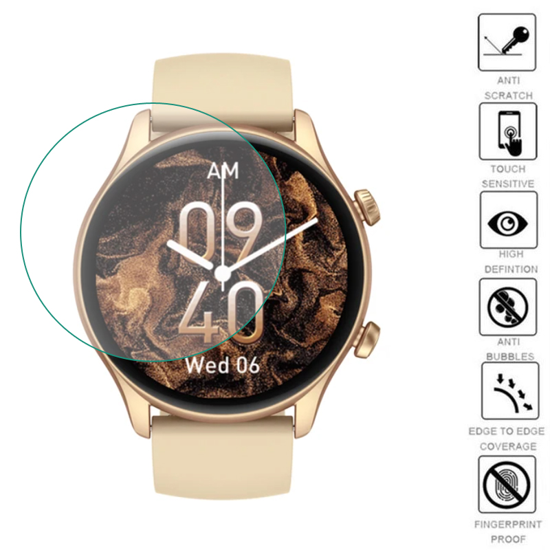 Smartwatch Icon - 5 stücke TPU Weiche Smartwatch Klare
