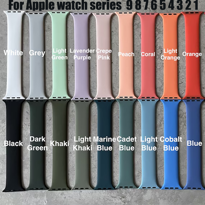 Sport Loop Strap - Solo Loop Silikon für Apple Watch
