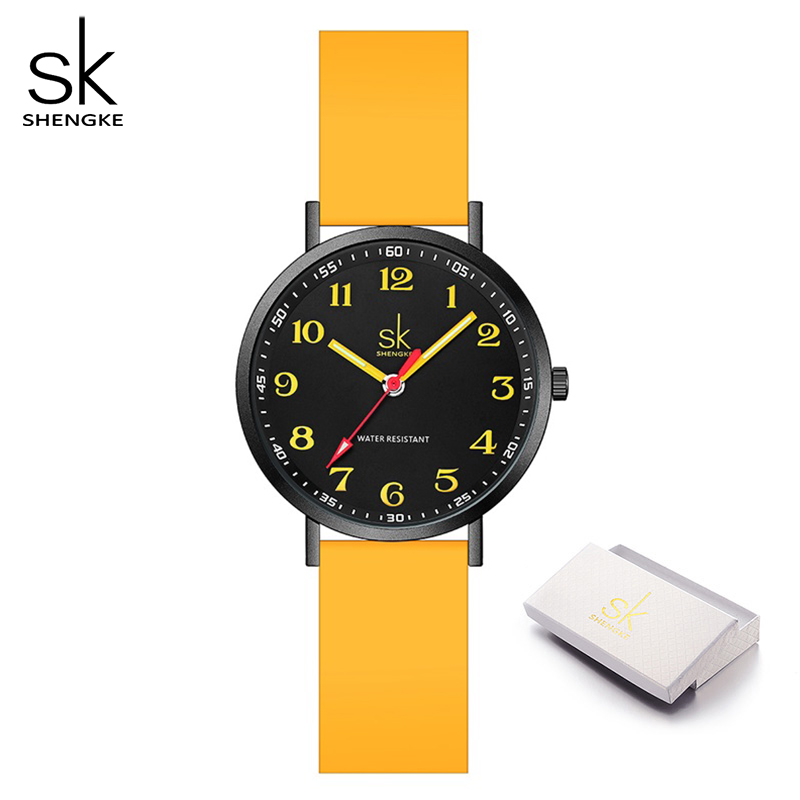 Sport Loop Strap - SHENGKE Frauen Mode Silikon Armband Uhren
