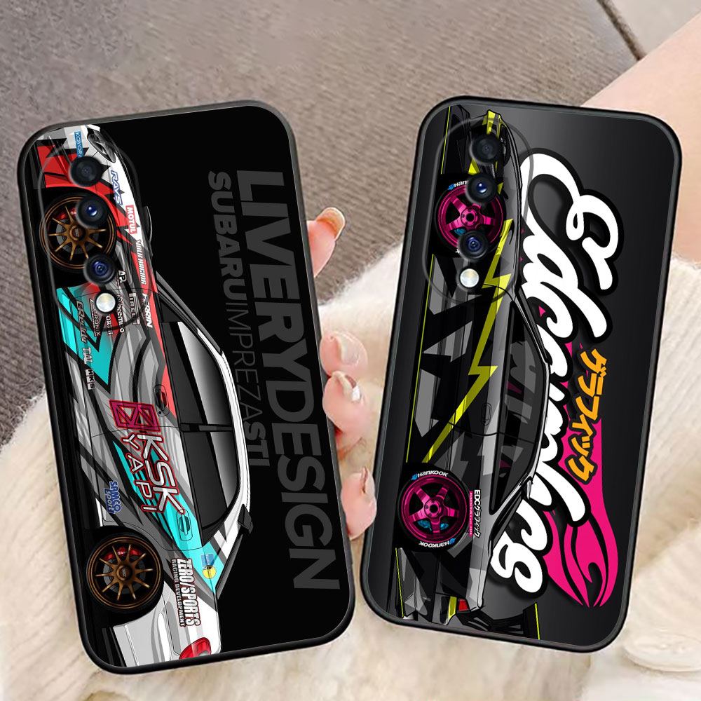 Vivo Y28 - Sportwagen Tokyo JDM Drift Handyhülle für