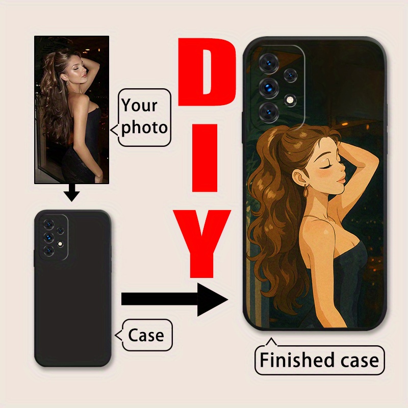 Oppo A78 - Modische DIY Anime Handyhülle für Oppo