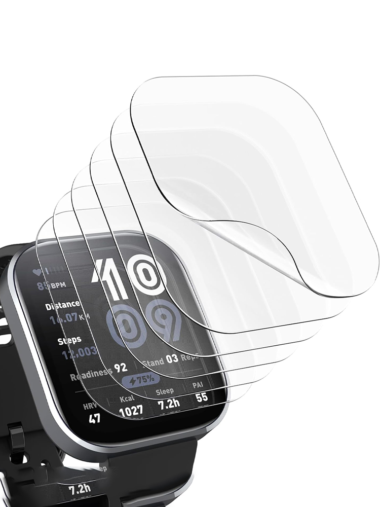 Smartwatch Band Accessories - Displayschutzfolie für Amazfit Bip 6, Smartwatch-Zubehör,