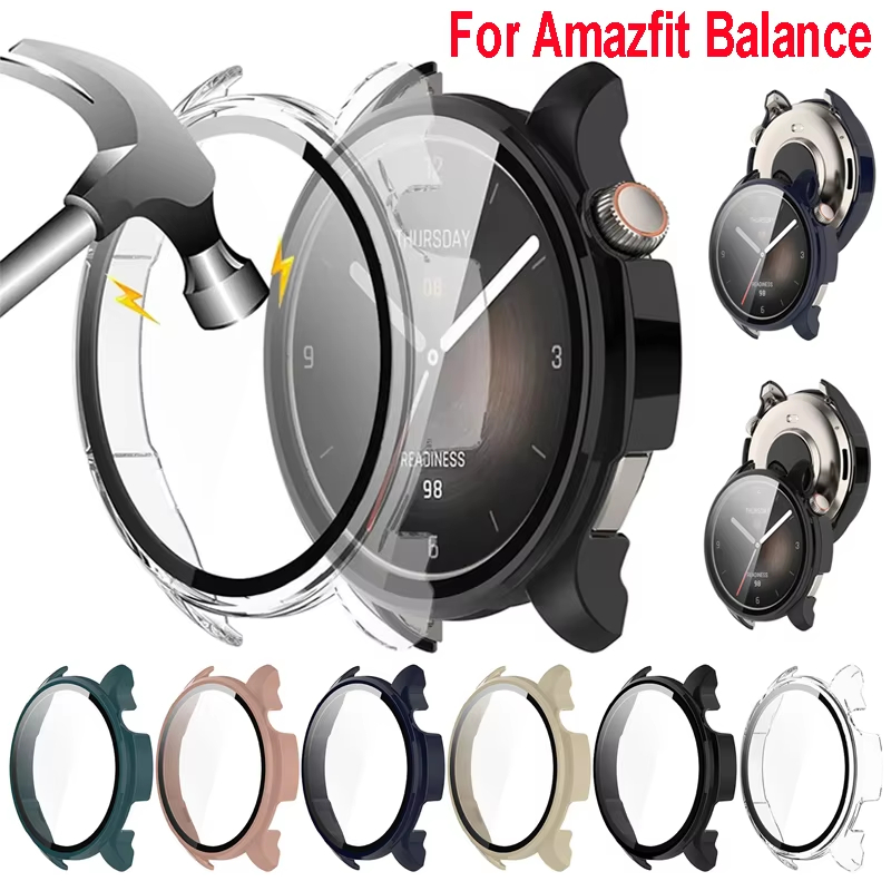 Smartwatch Icon - Gehärtetes Glasgehäuse für Amazfit Balance A2286