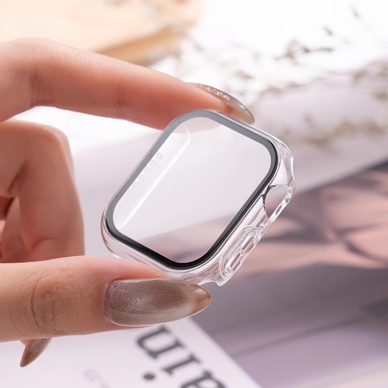 Smartwatch Band Accessories - 3er-Pack Glas + Abdeckung für Apple
