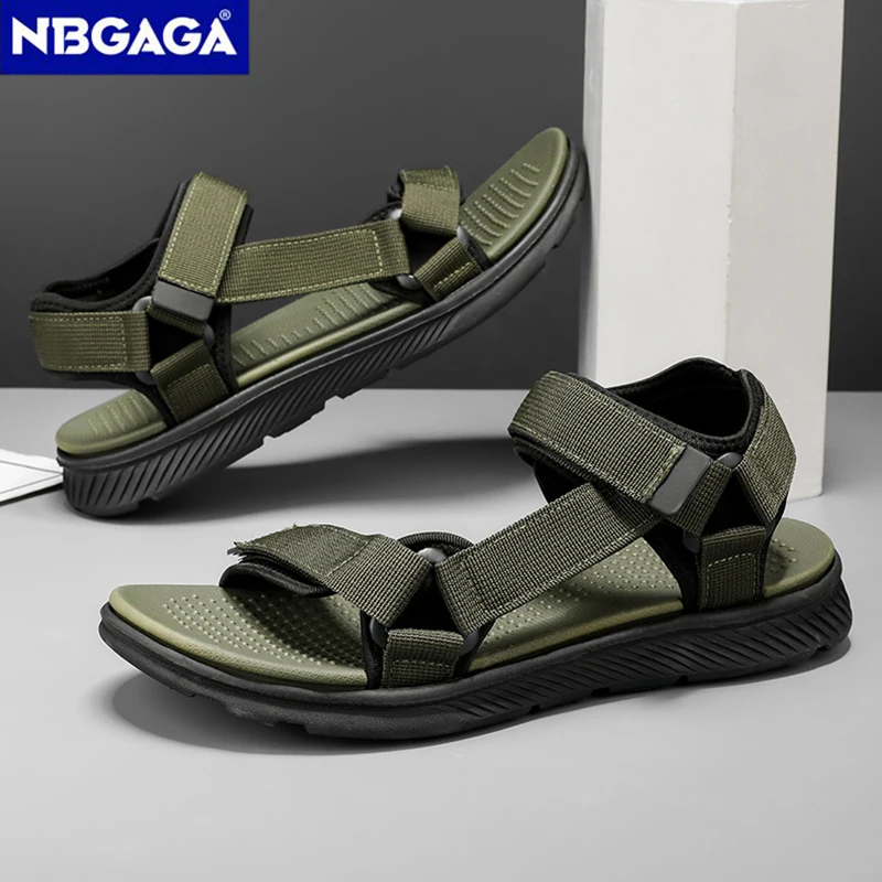 Sport Loop Strap - Herren-Sommersandalen mit verstellbarem Riemen, modische Sport-Wandersandalen,