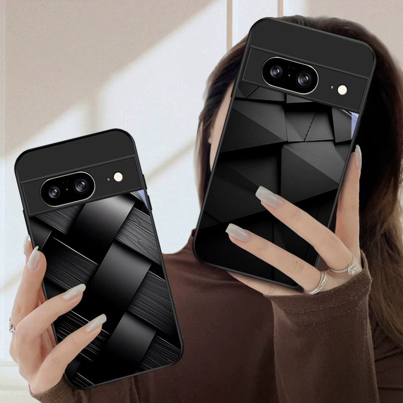 Dunkle geometrische Textur für – Google Pixel 9 Bewertung und Preis
