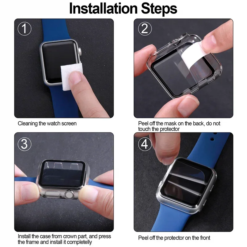 Glas + matte Uhrenabdeckung fü – Smartwatch Icon Bewertung und Preis