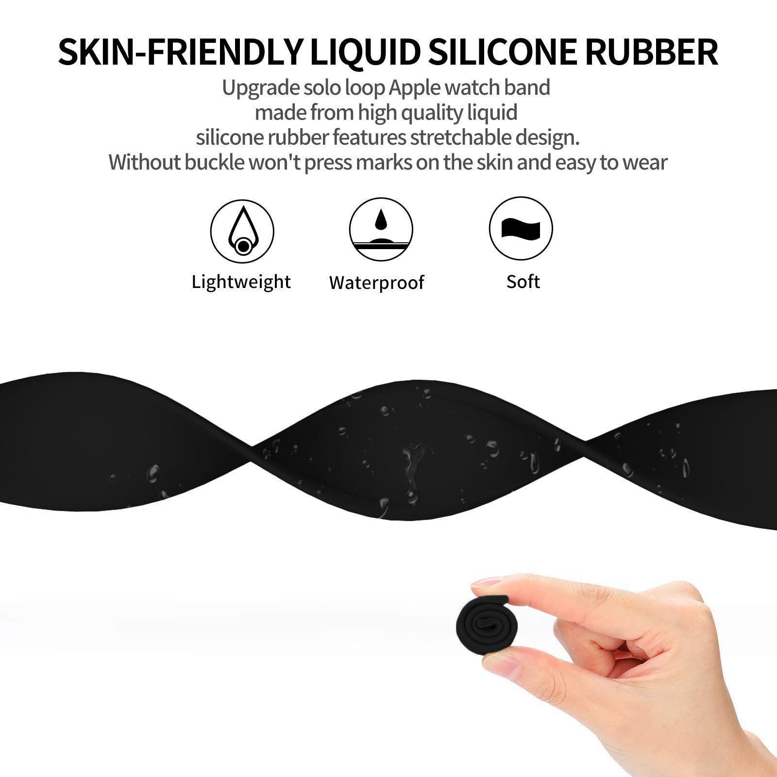 Solo Loop Silikon für Apple Wa – Sport Loop Strap Bewertung und Preis