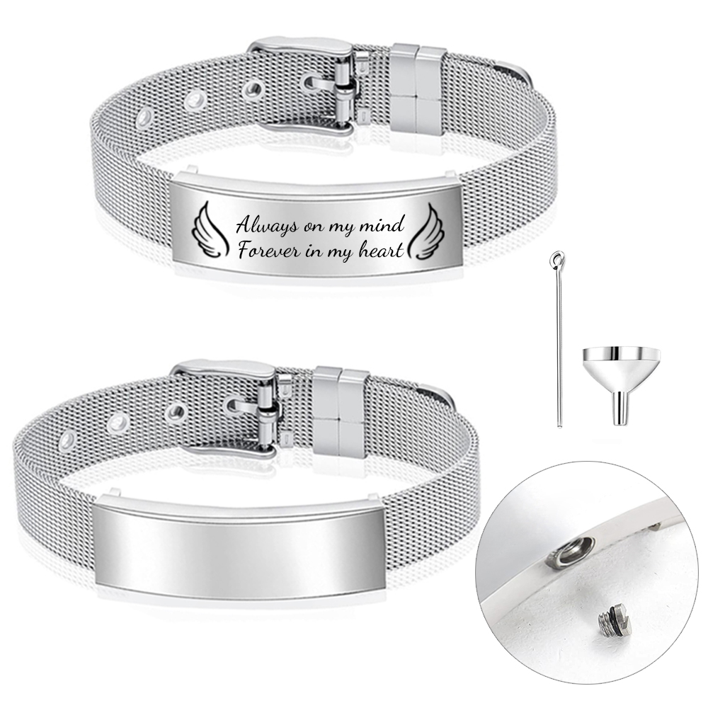 Feuerbestattung Schmuck Urne A – Stainless Mesh Band Bewertung und Preis