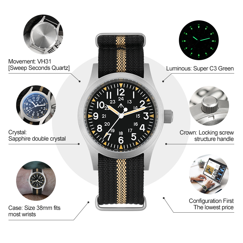 Militado ML05 Vintage-Uhr VH31 – Smartwatch Nexus Bewertung und Preis
