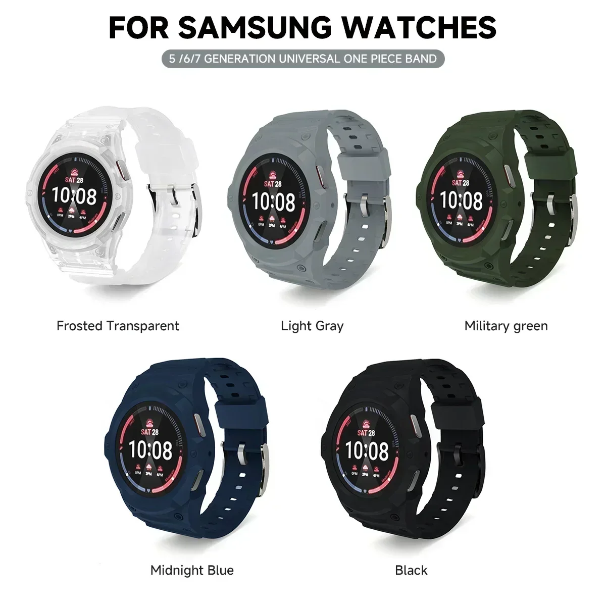 NEUES Silikonarmband + PC-Gehä – Sport Loop Strap Bewertung und Preis