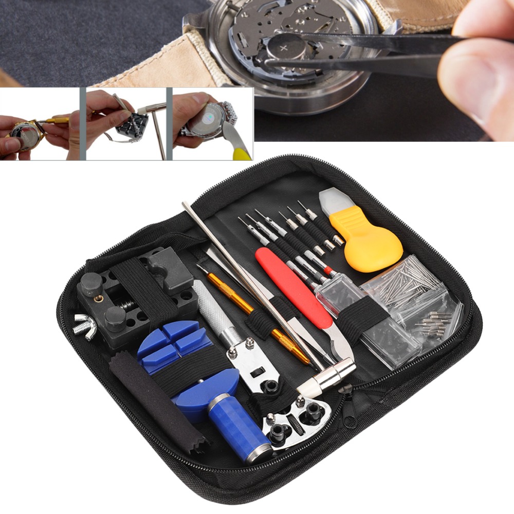 147-teiliges Uhrenreparaturset – Tool Kit Strap Change Bewertung und Preis